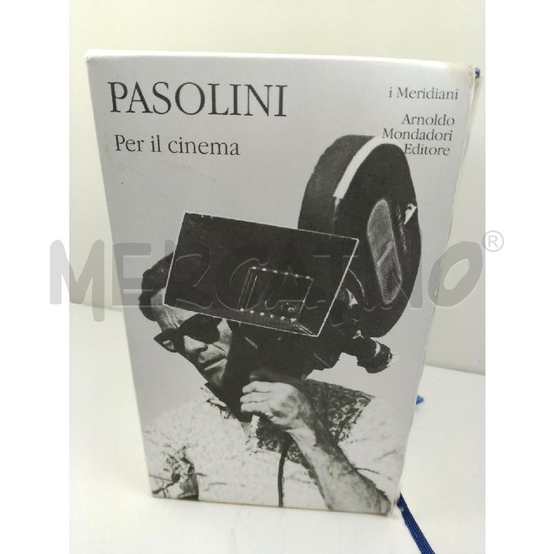 PASOLINI PER IL CINEMA 2 VOL I MERIDIANI | Mercatino dell'Usato Siena 1