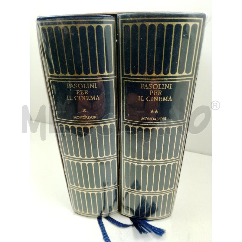 PASOLINI PER IL CINEMA 2 VOL I MERIDIANI | Mercatino dell'Usato Siena 2