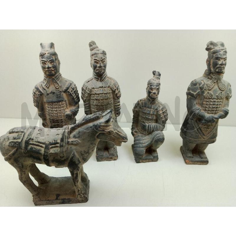 PERSONAGGI CINESI 5 PEZZI | Mercatino dell'Usato Siena 1