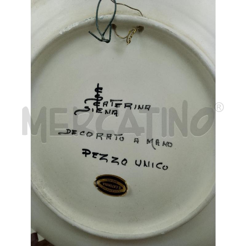 PIATTO CONTRADE SANTA CATERINA | Mercatino dell'Usato Siena 2