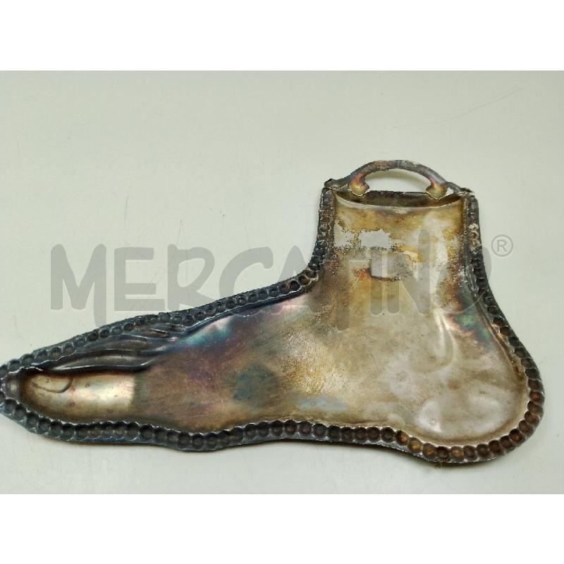 PLACCA EX VOTO PIEDE | Mercatino dell'Usato Siena 2