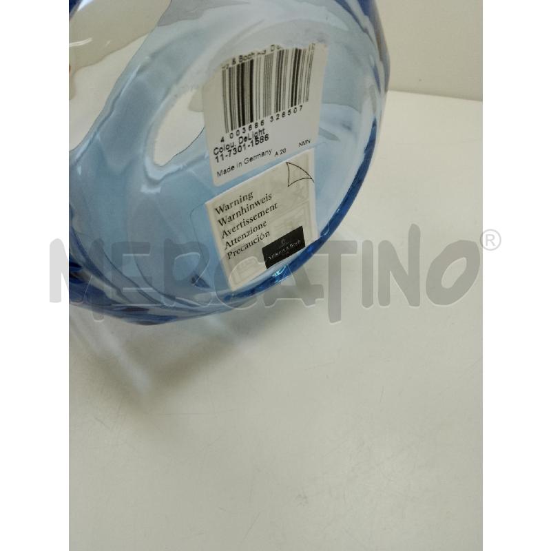 PORTA CANDELA VILLEROY & BOCH BLU | Mercatino dell'Usato Siena 3