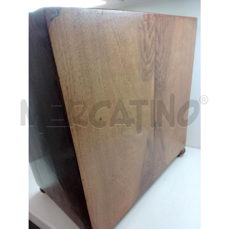 PORTA GIOIE CASSETTIERINA CON SPECCHIO E BLOCCAGGIO SEGRETO | Mercatino dell'Usato Siena 3