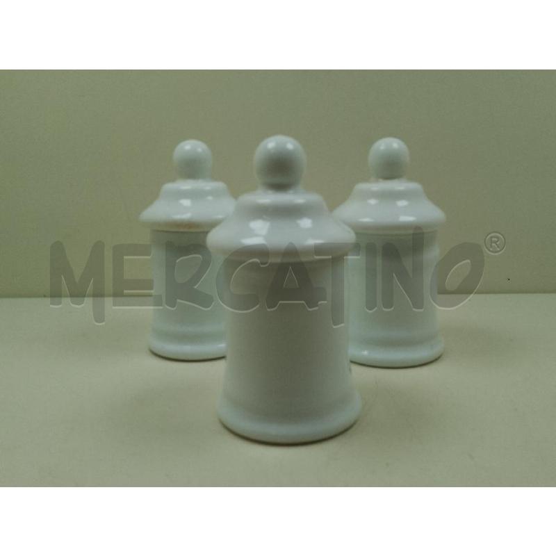 PORTA SPEZIEPEZZI 3 FARMACIA OPALINA BIANCA | Mercatino dell'Usato Siena 1