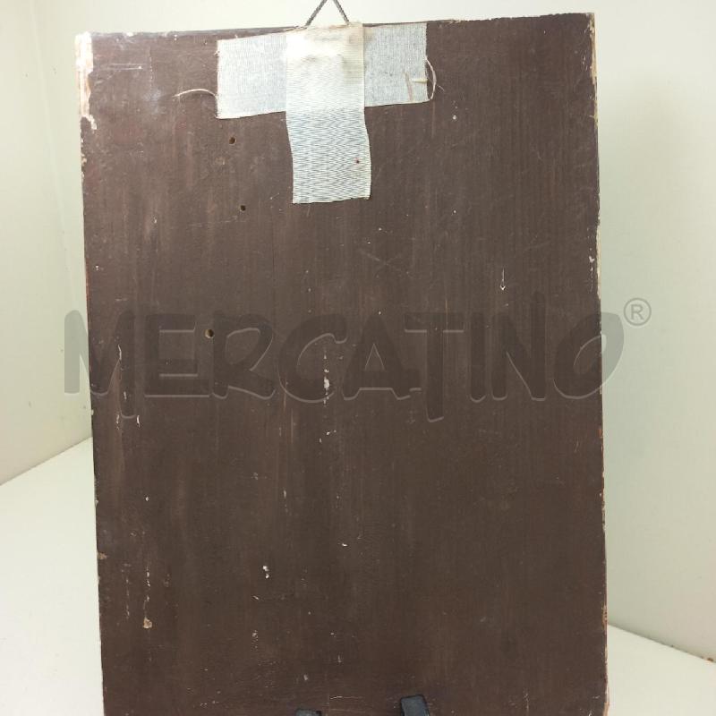 QUADRETTO LEGNO SANTA | Mercatino dell'Usato Siena 4
