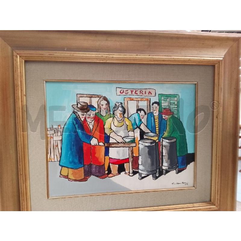 QUADRO ANTONELLO OSTERIA | Mercatino dell'Usato Siena 1