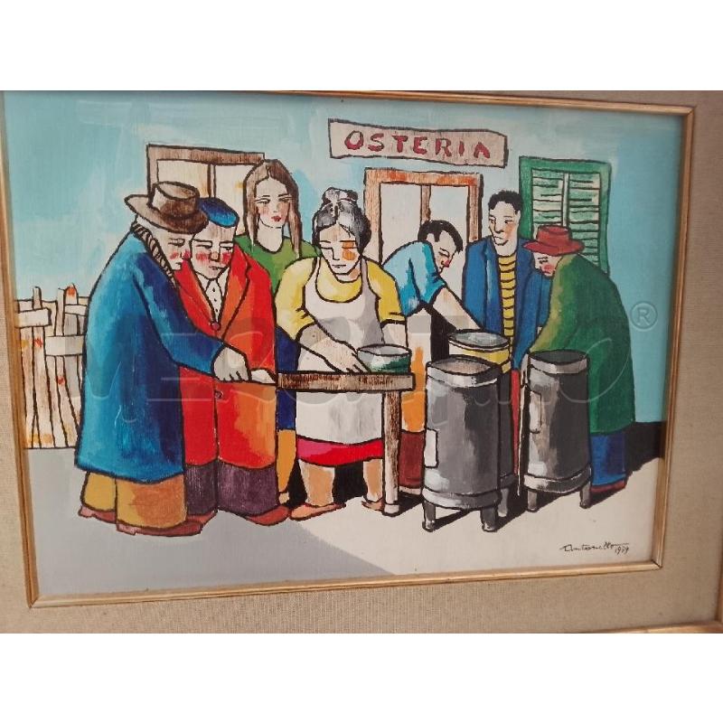 QUADRO ANTONELLO OSTERIA | Mercatino dell'Usato Siena 2