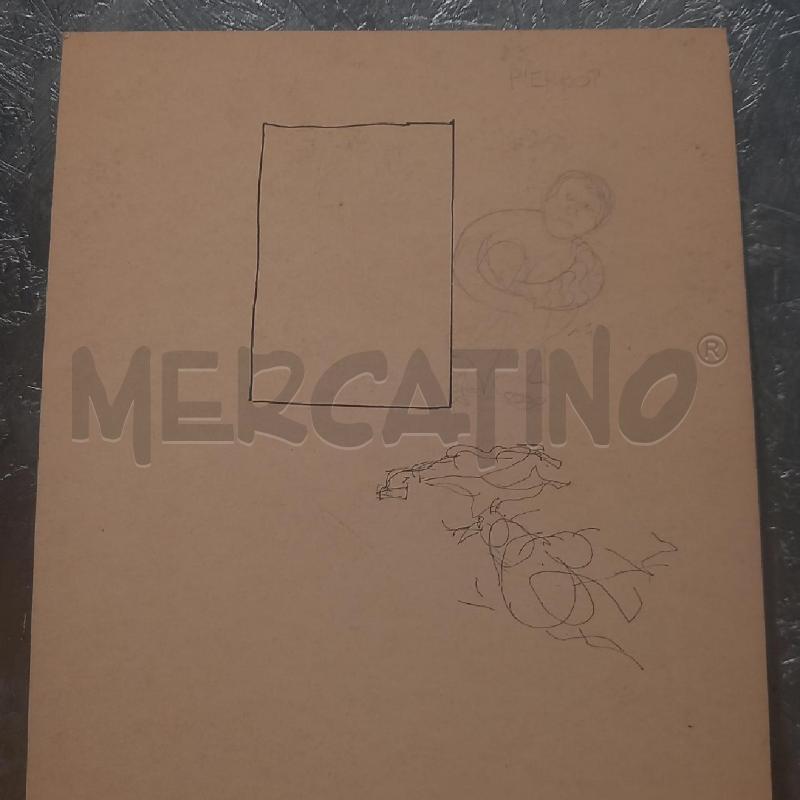 QUADRO CHINA SU CARTONCINO SANTINI ENZO | Mercatino dell'Usato Siena 4