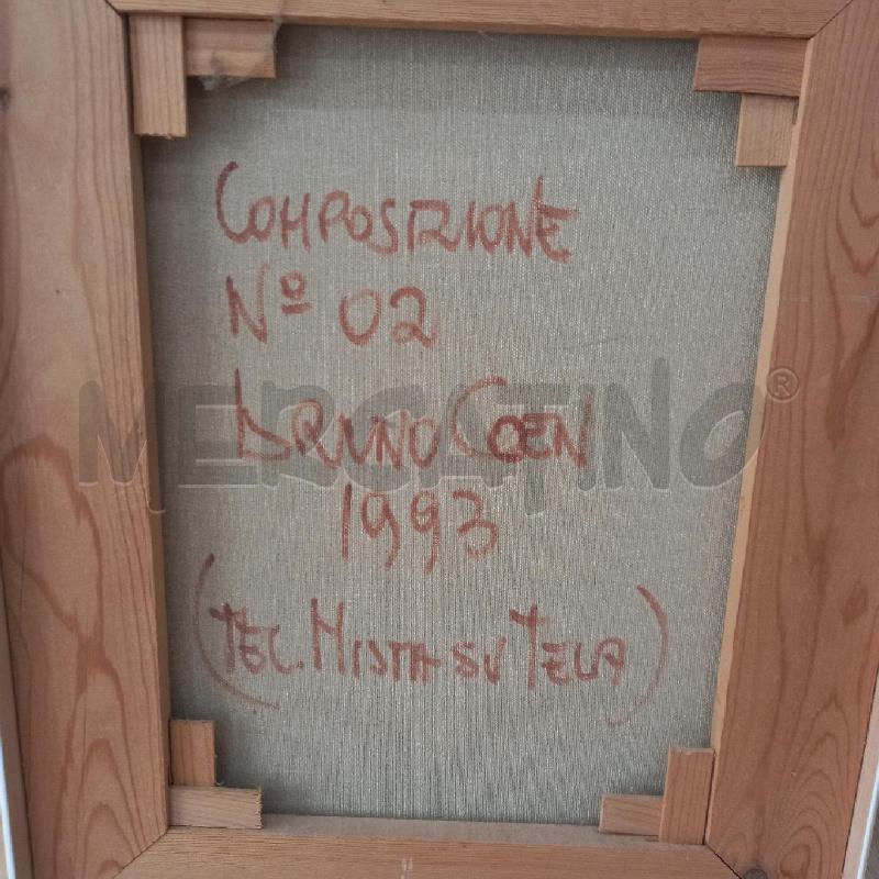 QUADRO COMPOSIZIONE N2 BRUNO COEN | Mercatino dell'Usato Siena 2