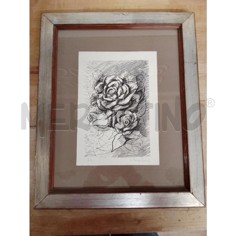 QUADRO FAUSTO MARIA LIBERATORE B/N | Mercatino dell'Usato Siena 1