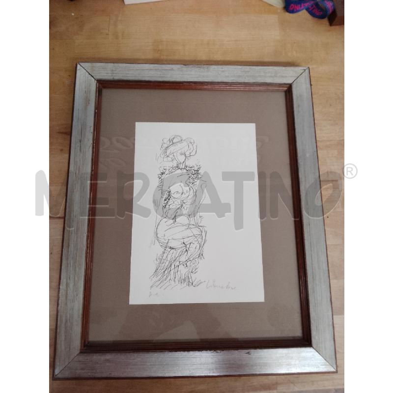 QUADRO FAUSTO MARIA LIBERATORE B/N | Mercatino dell'Usato Siena 1