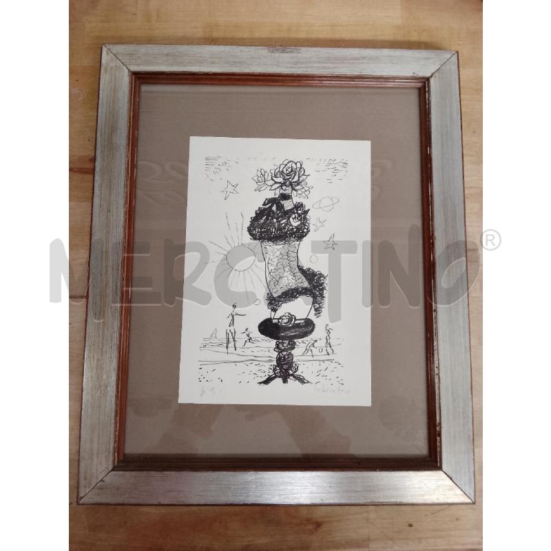 QUADRO FAUSTO MARIA LIBERATORE B/N | Mercatino dell'Usato Siena 1