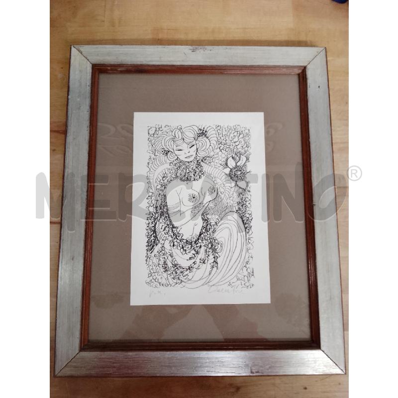 QUADRO FAUSTO MARIA LIBERATORE B/N | Mercatino dell'Usato Siena 1