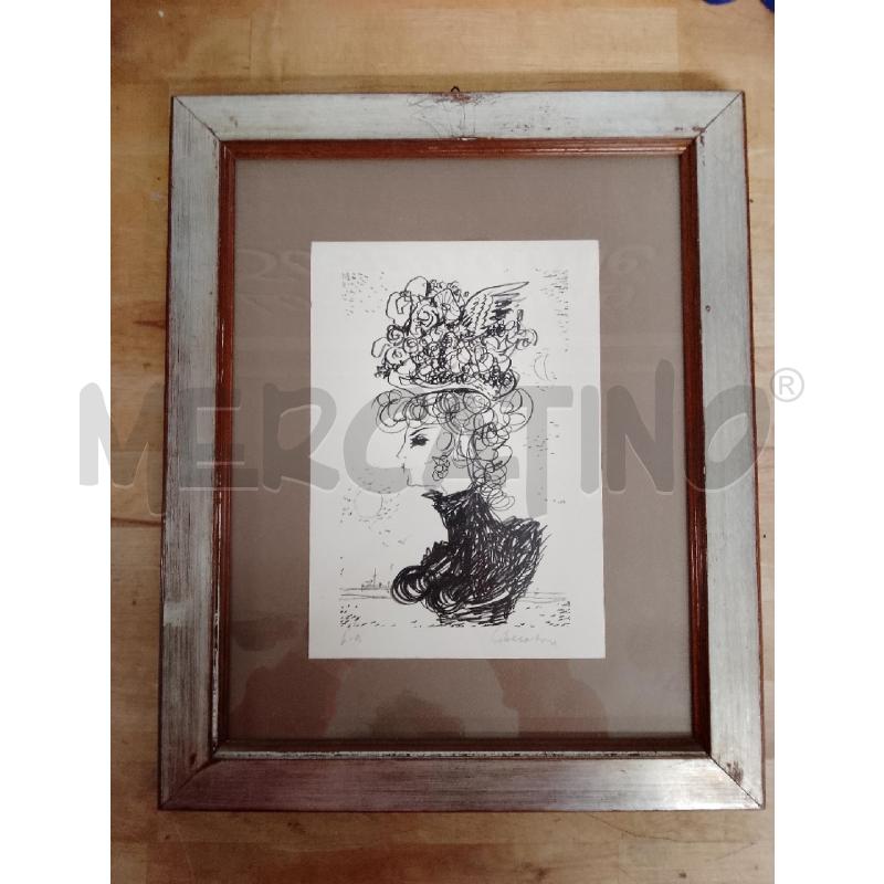 QUADRO FAUSTO MARIA LIBERATORE B/N | Mercatino dell'Usato Siena 1