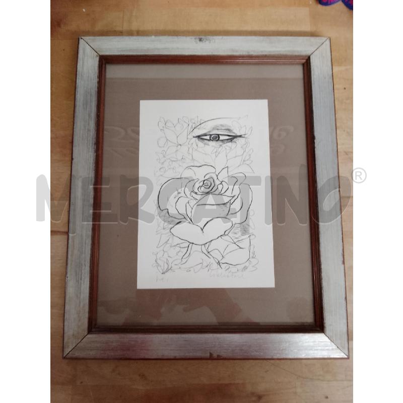 QUADRO FAUSTO MARIA LIBERATORE B/N | Mercatino dell'Usato Siena 1