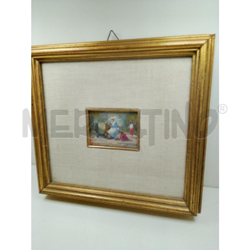 QUADRO OLIO 8X6 SIDOLI PACIFICO PIACENZA | Mercatino dell'Usato Siena 2