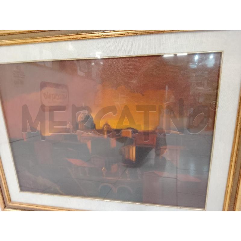 QUADRO ROMA GINO GIUSTI 1977 | Mercatino dell'Usato Siena 1