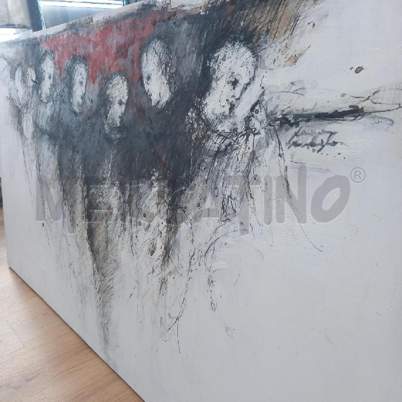 QUADRO TELA HANNA SIDOROWICZ 80 X 145 | Mercatino dell'Usato Siena 3