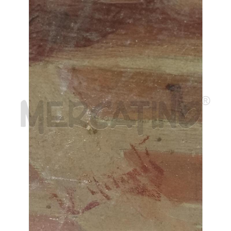 QUADRO VECCHIO SU CARTONCINO SUORA  | Mercatino dell'Usato Siena 3