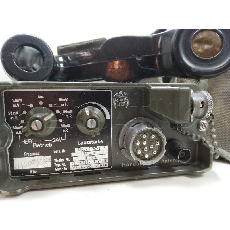 RADIOTRASMITTENTE FSE 38/58 TEDESCA CON CORNETTA | Mercatino dell'Usato Siena 2