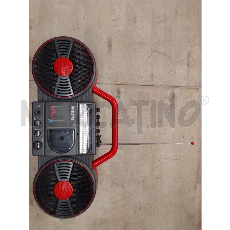 RADIO PORTATILE CON CASSETTA PHILIPS | Mercatino dell'Usato Siena 1