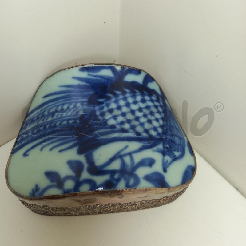 SCATOLA ETNICA CON CERAMICA DECORATA | Mercatino dell'Usato Siena 2