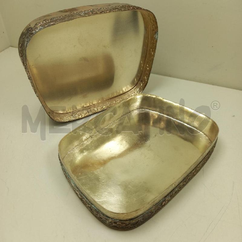 SCATOLA ETNICA CON CERAMICA DECORATA | Mercatino dell'Usato Siena 3
