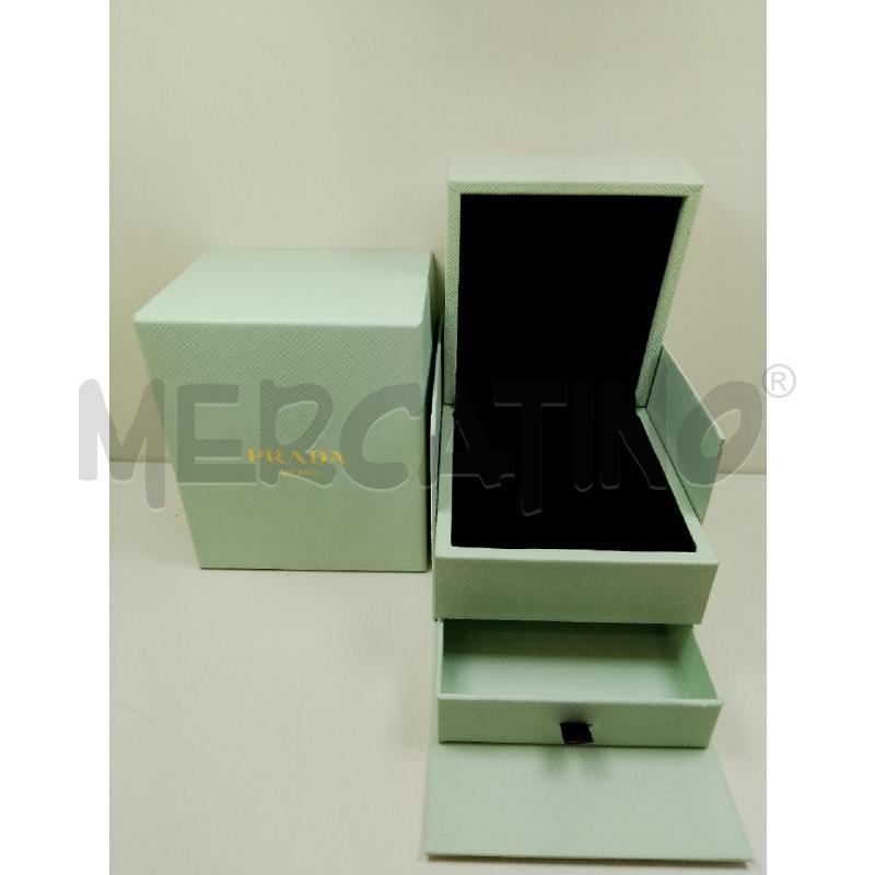 SCATOLA PRADA VERDE ACQUA | Mercatino dell'Usato Siena 3