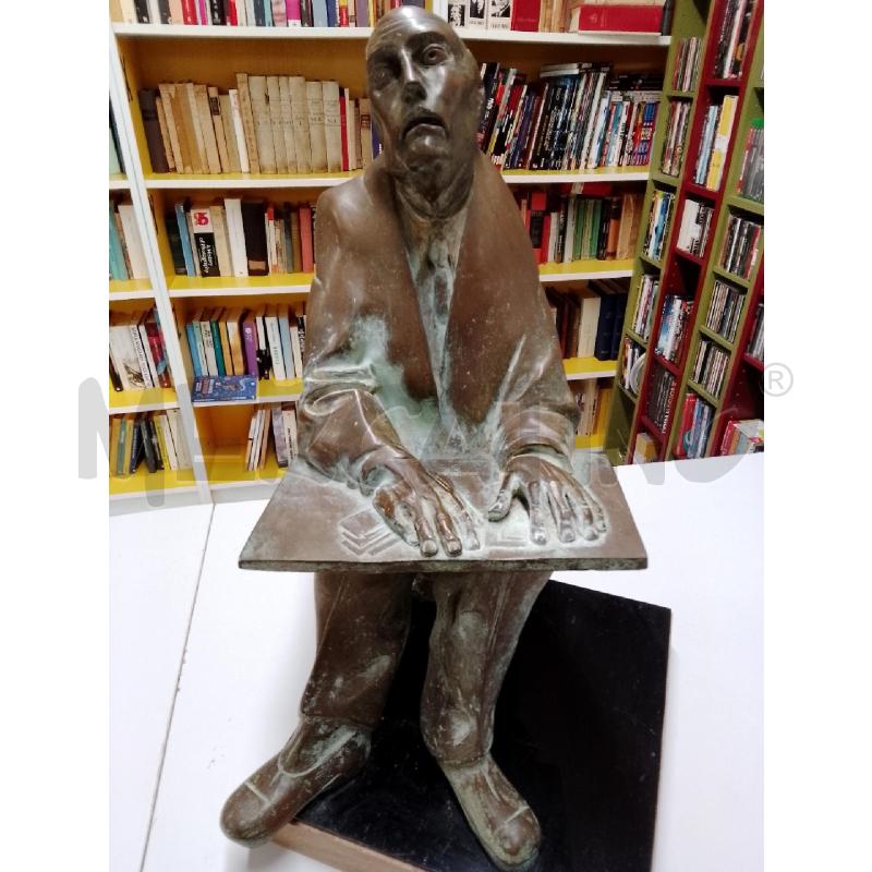 SCULTURA BRONZO UOMO  | Mercatino dell'Usato Siena 2
