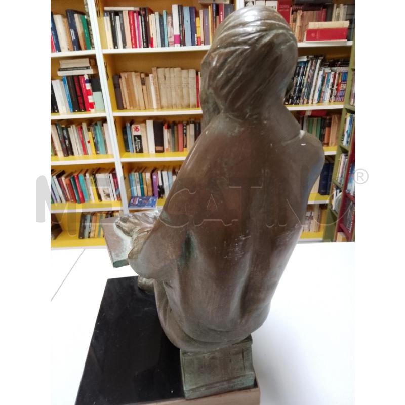 SCULTURA BRONZO UOMO  | Mercatino dell'Usato Siena 3