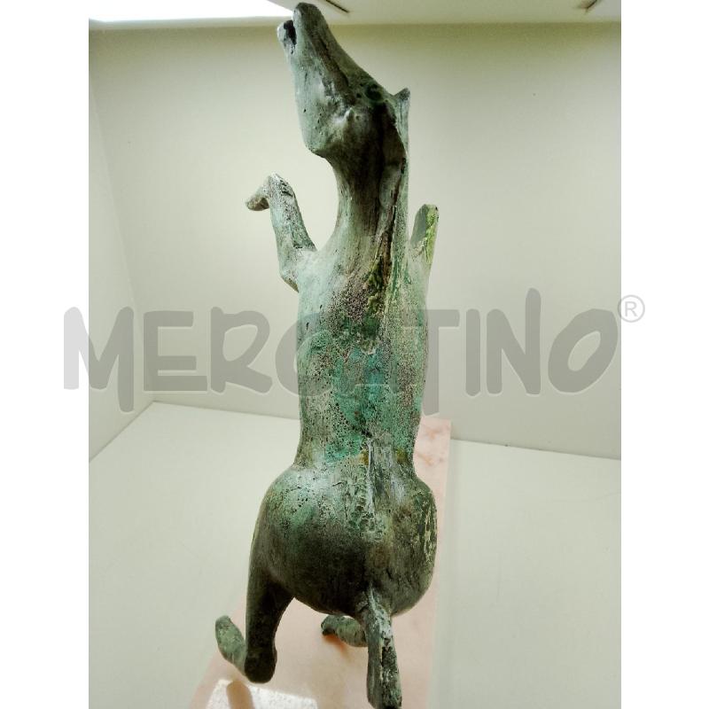 SCULTURA IL BARBERO VITTORIA MAZZIARI CAVALLO | Mercatino dell'Usato Siena 3