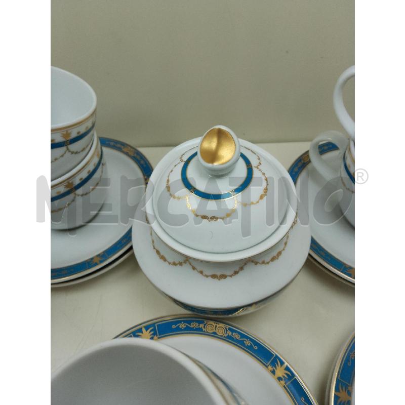 SERVIZIO CAFFE 12+3 LE PERLE RIGO BLU ORO | Mercatino dell'Usato Siena 4