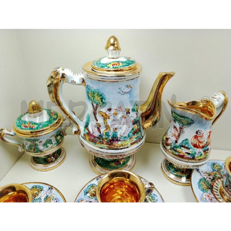 SERVIZIO CAFFE CAPODIMONTE 6+3 | Mercatino dell'Usato Siena 2