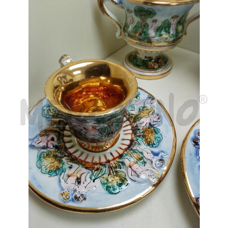 SERVIZIO CAFFE CAPODIMONTE 6+3 | Mercatino dell'Usato Siena 3