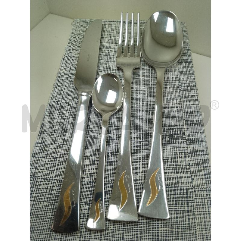 SERVIZIO POSATE PIERRE CARDIN 12+12+12+12 | Mercatino dell'Usato Siena 1