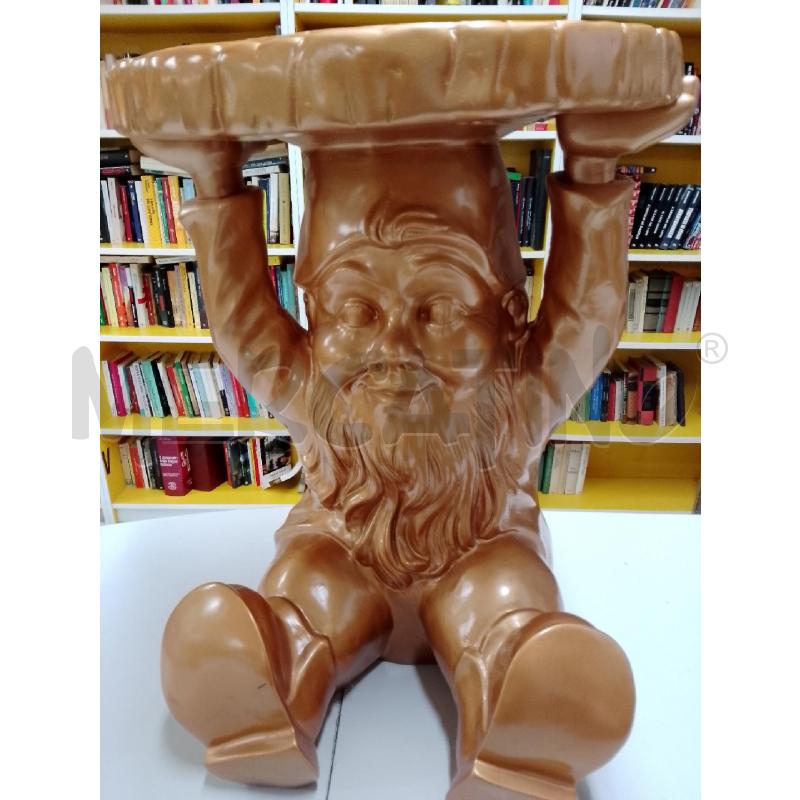 SGABELLO TAVOLINO KARTELL ATTILA  STARK DORATO | Mercatino dell'Usato Siena 1