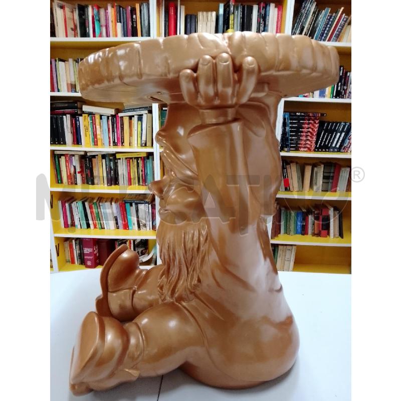 SGABELLO TAVOLINO KARTELL ATTILA  STARK DORATO | Mercatino dell'Usato Siena 2