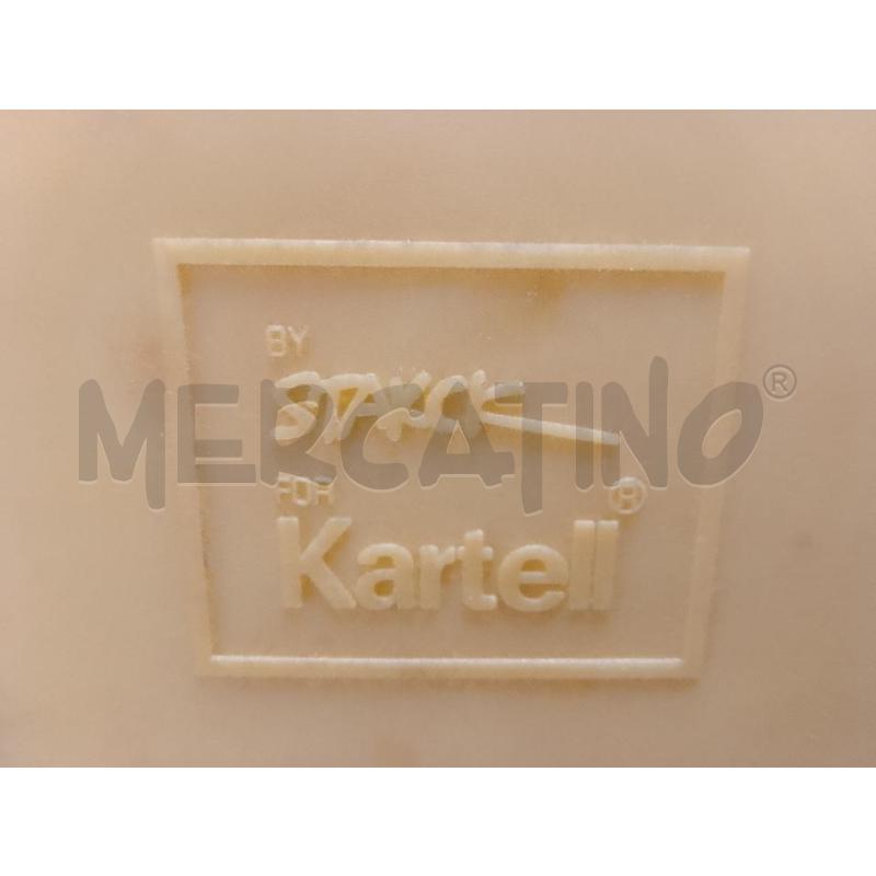 SGABELLO TAVOLINO KARTELL ATTILA  STARK DORATO | Mercatino dell'Usato Siena 4