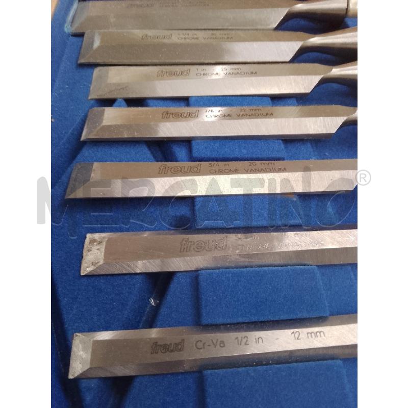 SGORBIA SCATOLA DA 10 SCARPELLI LEGNO | Mercatino dell'Usato Siena 2