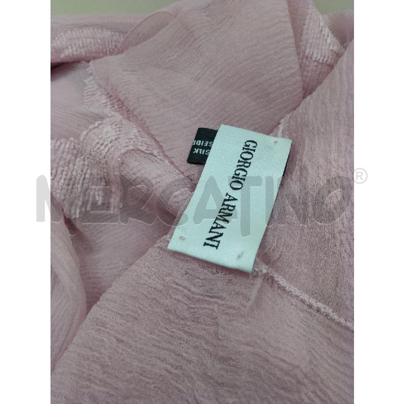 STOLA GIORGIO ARMANI SETA ROSA | Mercatino dell'Usato Siena 2