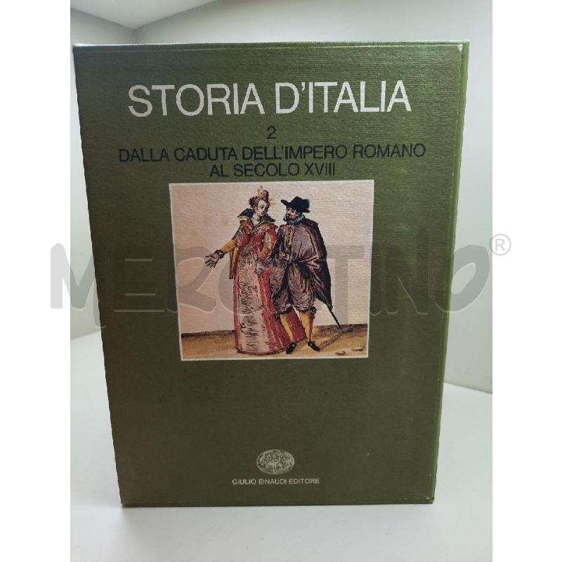 STORIA D'ITALIA DALLA CADUTA DELL'IMPERO ROMANO AL SECOLO XVIII | Mercatino dell'Usato Siena 1