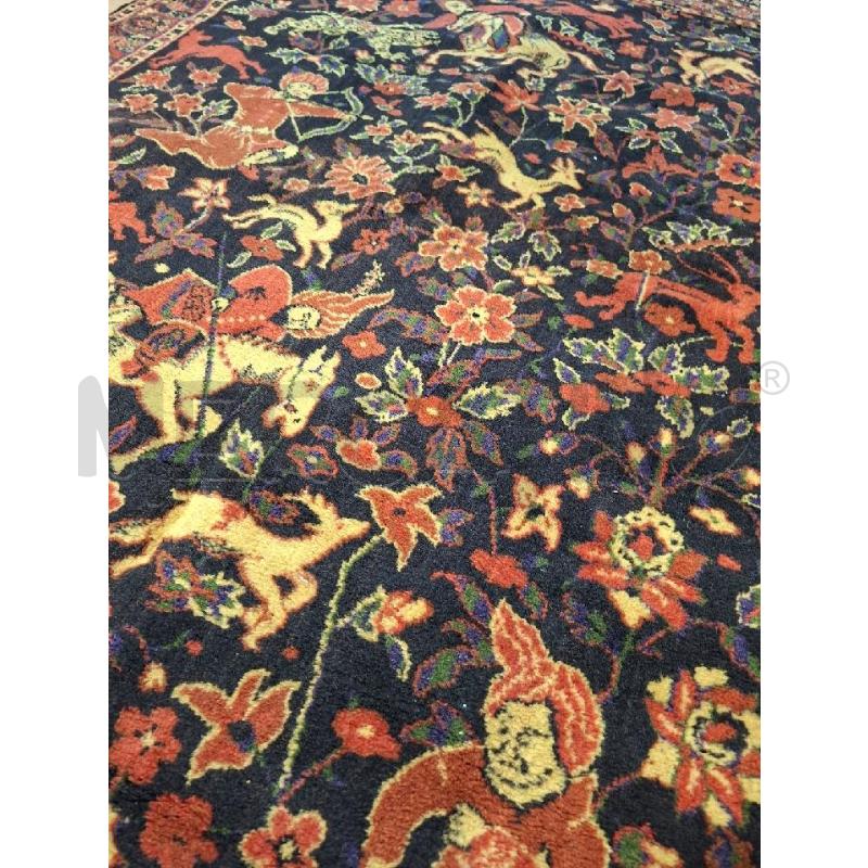 TAPPETO ARTIGIANALE PERSIANO 180 X 120 | Mercatino dell'Usato Siena 4