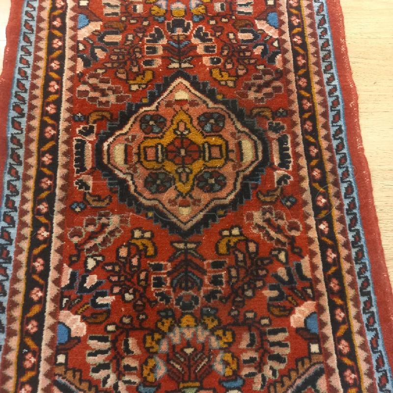 TAPPETO ARTIGIANALE ROSSO66 X 132 | Mercatino dell'Usato Siena 2