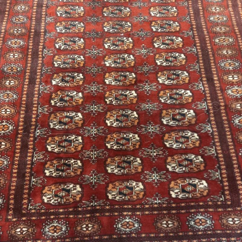 TAPPETO ARTIGIANALE ROSSO 180 X 128 | Mercatino dell'Usato Siena 2