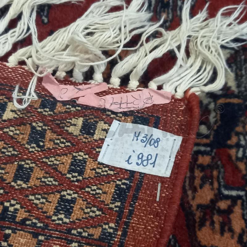 TAPPETO ARTIGIANALE ROSSO 180 X 128 | Mercatino dell'Usato Siena 4
