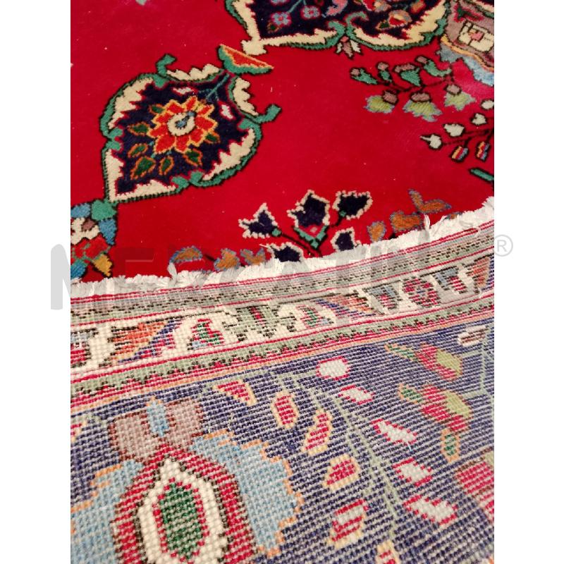 TAPPETO GRANDE TABRIZ 202 X 300 ROSSO | Mercatino dell'Usato Siena 4
