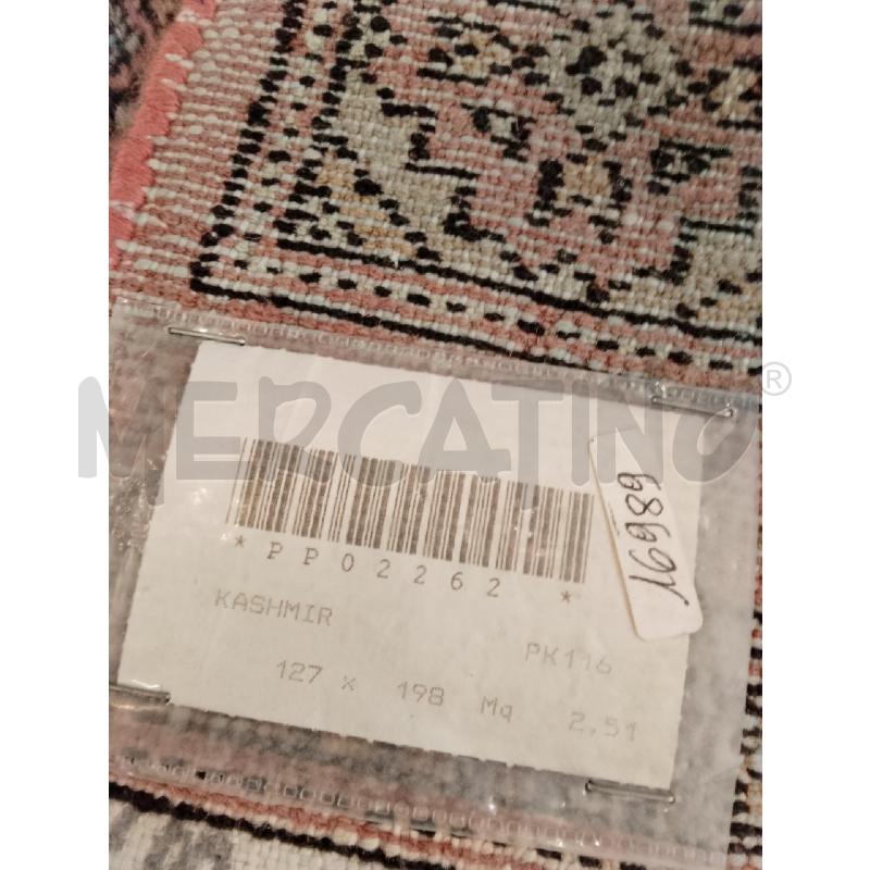 TAPPETO KASHMIR 127*198 ROSA ANTCO ROSSO | Mercatino dell'Usato Siena 3