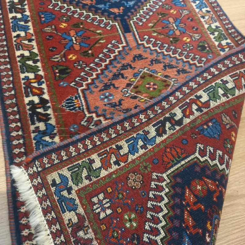 TAPPETO PREGHIERA ARTIGIANALE ROSSO 54 X 98 | Mercatino dell'Usato Siena 2
