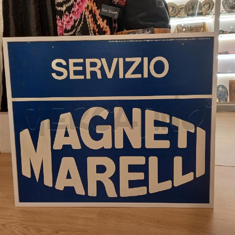 TARGA MAGNETI MARELLI VINTAGE 100 X 83 | Mercatino dell'Usato Siena 1