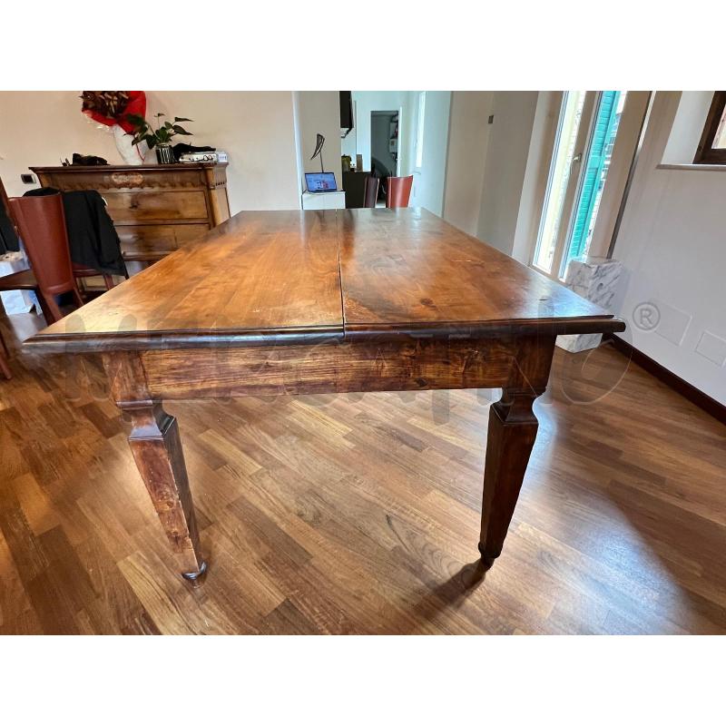 TAVOLO VECCHIO RETTANGOLARE 193 X 11 CON 3 CASSETTI | Mercatino dell'Usato Siena 2